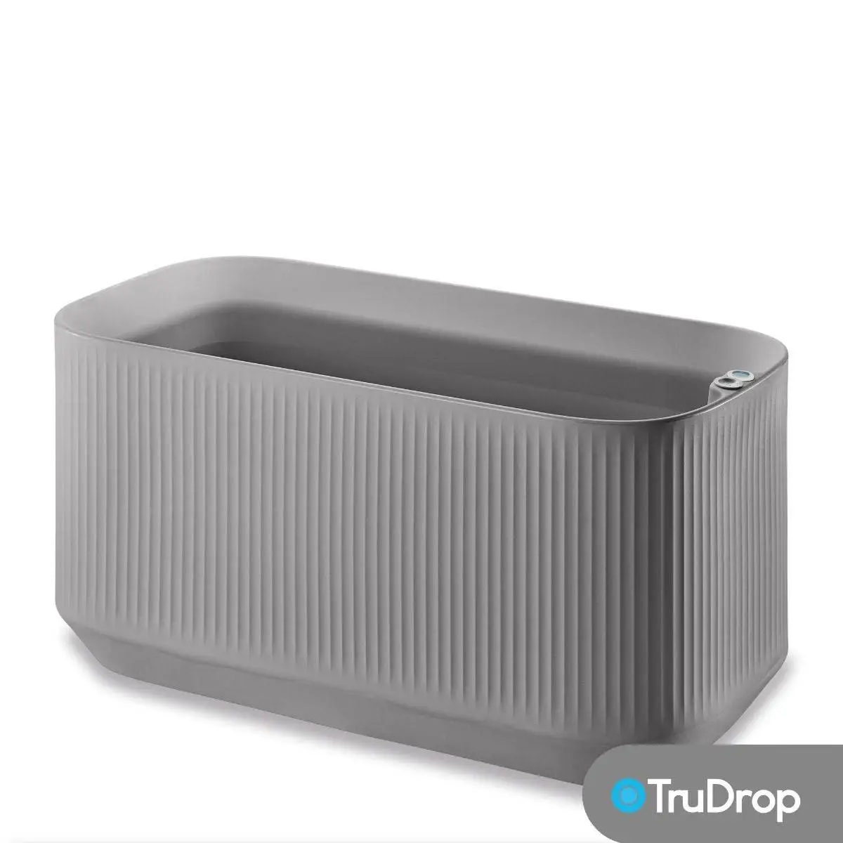 TruDrop Mod 40" X 20" X 20" Self Watering Planter In Ash Grey 1 TruDrop Mod 40" X 20" X 20" Self Watering Planter In Ash Grey