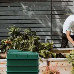 Green Tiger Wormery - 3 Tray -Garden Hearth new tiger wormery original organics green4 1 jpg