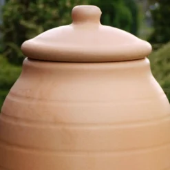 Rhubarb Forcer - Antique Terracotta Effect -Garden Hearth p1110691 2 jpg