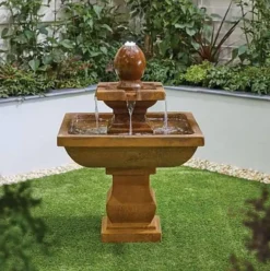 Kelkay Odyssey Water Feature - Brown Rustic Effect