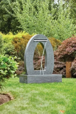 Kelkay Blade Water Feature - Grey -Garden Hearth prod 44021 the blade ls 2 jpg