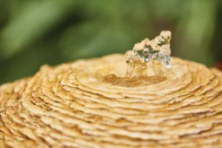 Kelkay Cotswold Sun Water Feature - Cotswold Cream Stone Effect -Garden Hearth prod 44022 cotswold sun close up ls 5 jpg