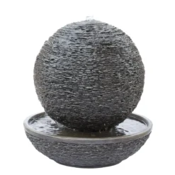 Kelkay Mysterious Moon Water Feature - Slate Grey Stone Effect -Garden Hearth prod 44023 mysterious moon co jpg