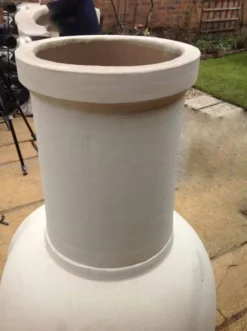 Asteria Extra-large Clay Chimenea Made Of Chimalin AFC -Garden Hearth product3702 jpg