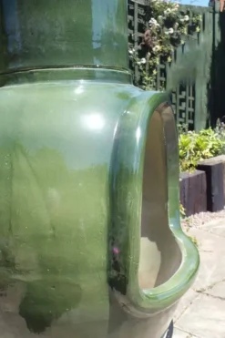 Asteria XL Glazed Green Chimalin AFC Chimenea 10 Asteria XL Glazed Green Chimalin AFC Chimenea -Garden Hearth product5702 jpg