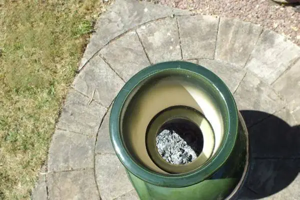 Asteria XL Glazed Green Chimalin AFC Chimenea 6 Asteria XL Glazed Green Chimalin AFC Chimenea - Image 6