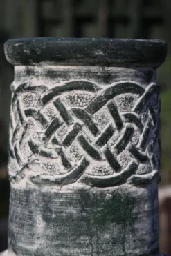 Edyth Medium Mexican Chimenea Celtic Theme 14 Edyth Medium Mexican Chimenea Celtic Theme -Garden Hearth product6175 jpg