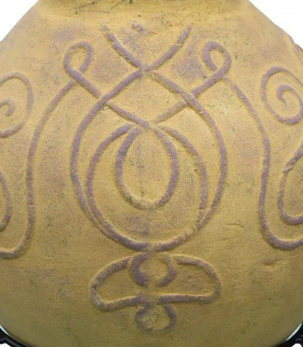 Derwyn The Tree Mustard Mexican Chimenea 9 Derwyn The Tree Mustard Mexican Chimenea - Image 9