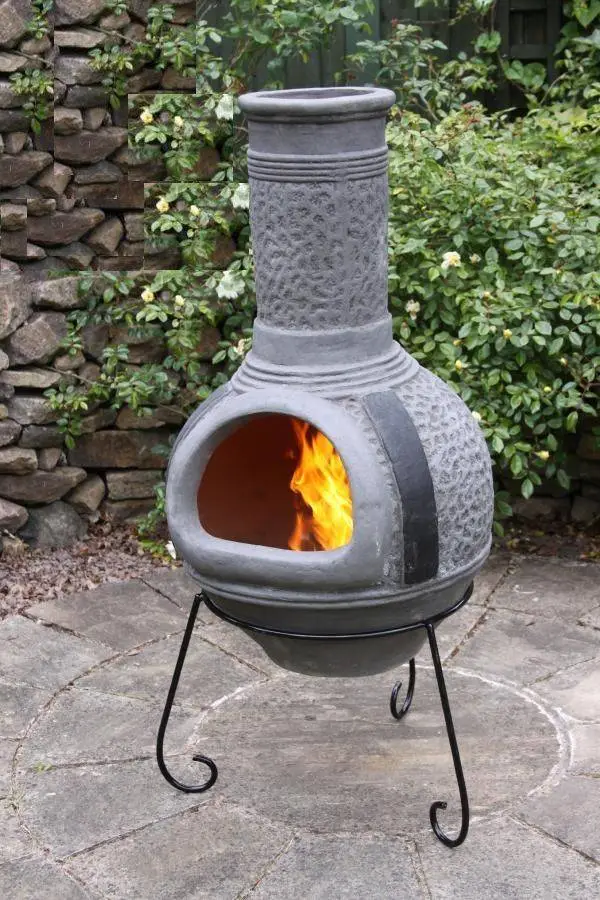 Linea XL Mexican Chimenea In Grey 7 Linea XL Mexican Chimenea In Grey - Image 7