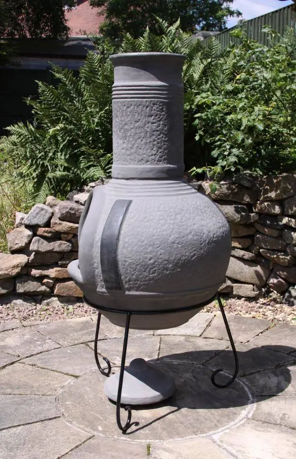 Linea XL Mexican Chimenea In Grey 8 Linea XL Mexican Chimenea In Grey - Image 8