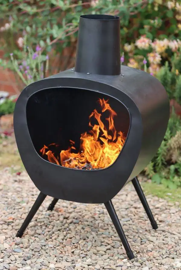 Stella Chimenea - Mid-Century Retro Design In Black 1 Stella Chimenea - Mid-Century Retro Design In Black