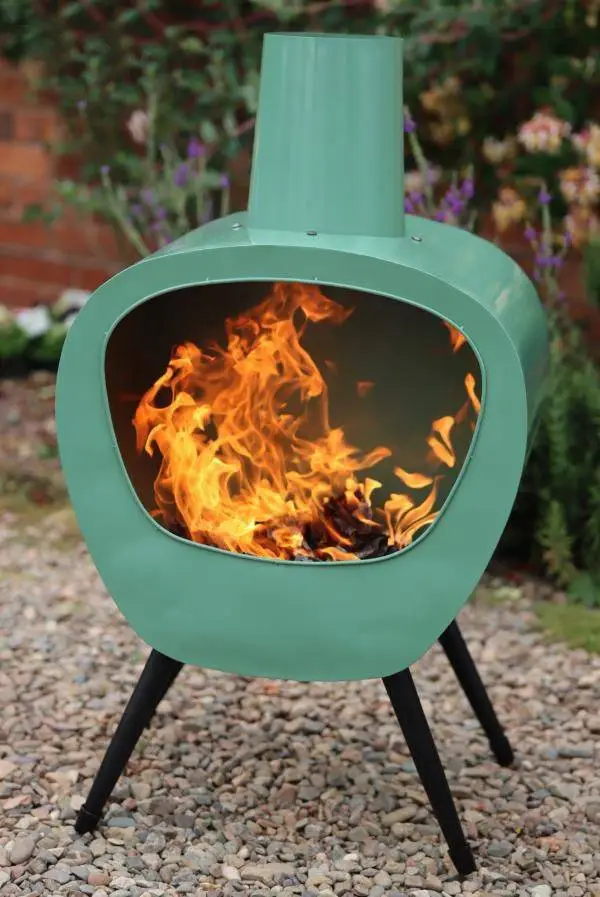 Stella Chimenea - Mid-Century Retro Design In Lichen 1 Stella Chimenea - Mid-Century Retro Design In Lichen