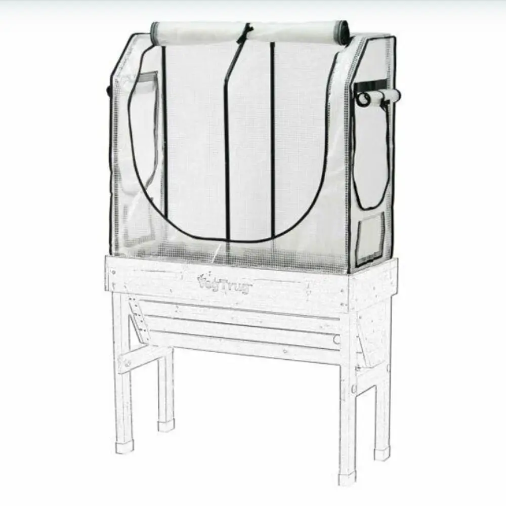 VegTrug Small WallHugger Greenhouse Frame & Multi Cover Set 3 VegTrug Small WallHugger Greenhouse Frame & Multi Cover Set - Image 3