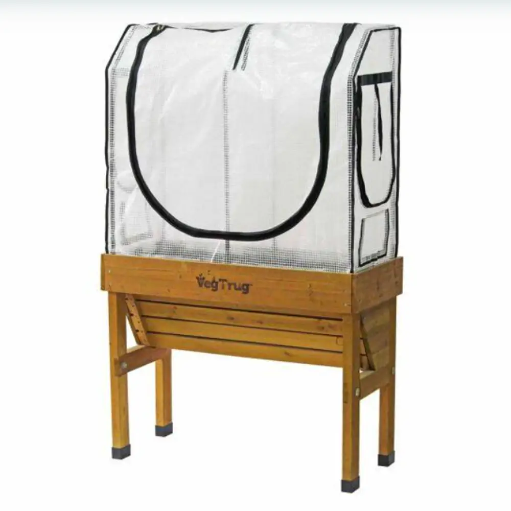 VegTrug Small WallHugger Greenhouse Frame & Multi Cover Set 1 VegTrug Small WallHugger Greenhouse Frame & Multi Cover Set