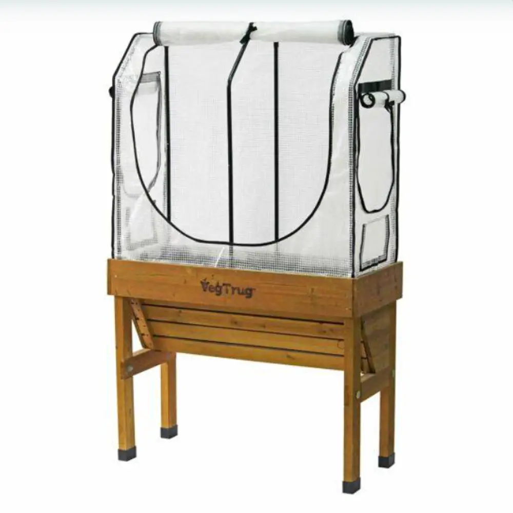 VegTrug Small WallHugger Greenhouse Frame & Multi Cover Set 2 VegTrug Small WallHugger Greenhouse Frame & Multi Cover Set - Image 2