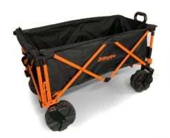 Universal Folding Trolley Cart -Garden Hearth sfc5 open2 jpg