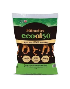 Homefire Ecoal 50 Smokeless Coal - 20kg