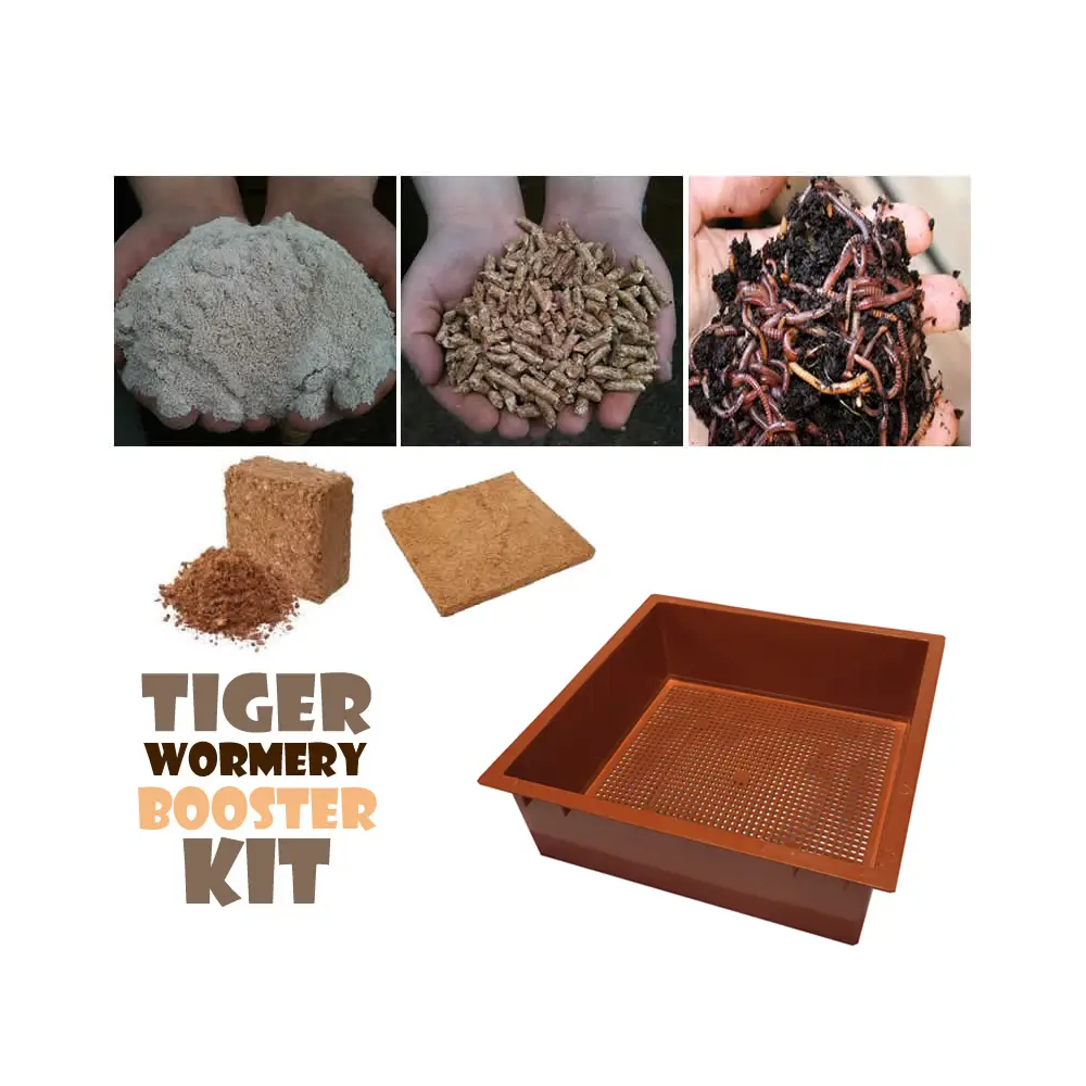 Tiger Wormery Booster Kit (Terracotta) 1 Tiger Wormery Booster Kit (Terracotta)