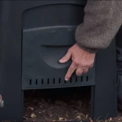 Tumbleweed 200l Flat Pack Compost Bin -Garden Hearth vent jpg