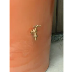 180L Garden Planter Water Butt Wash Terracotta -Garden Hearth wt3 jpg